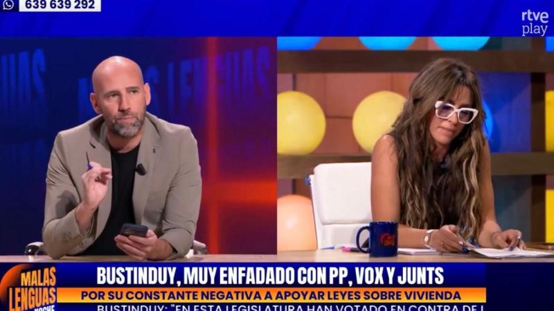 El colaborador de ‘Malas Lenguas’ , Gonzalo Miró. Malas Lenguas.