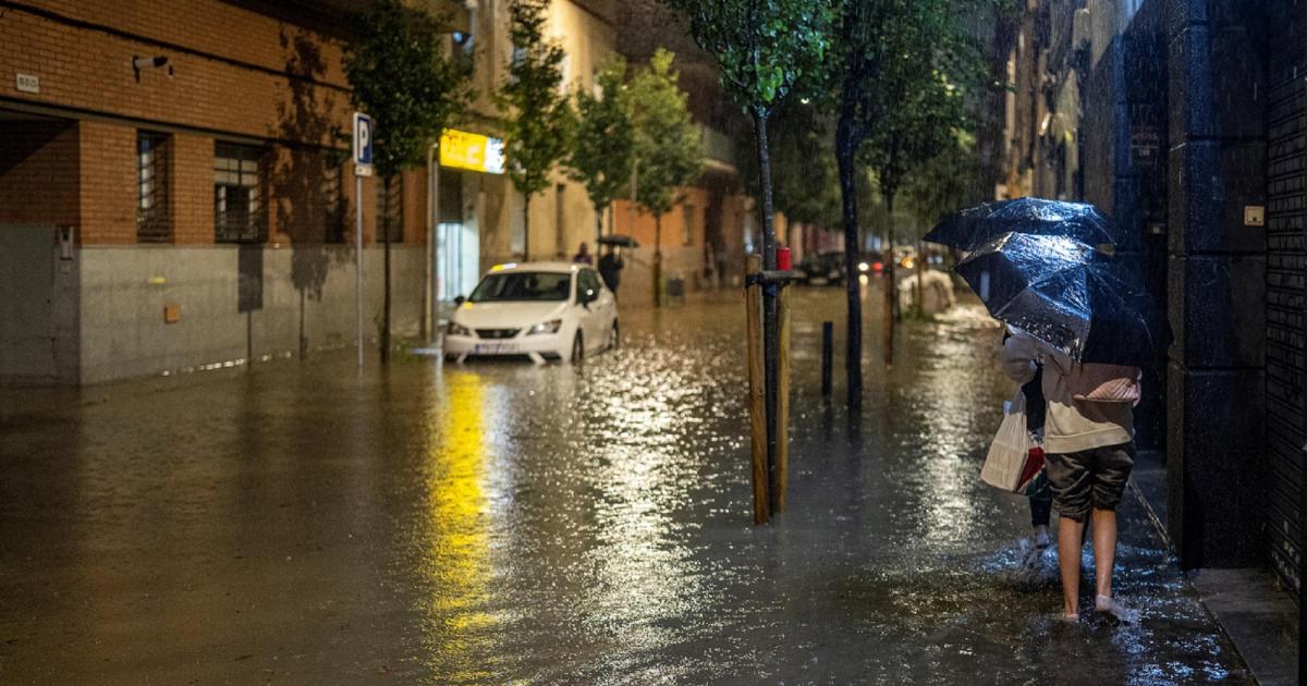 El temporal deja un fallecido en Cataluña y el Govern pide extremar las precauciones