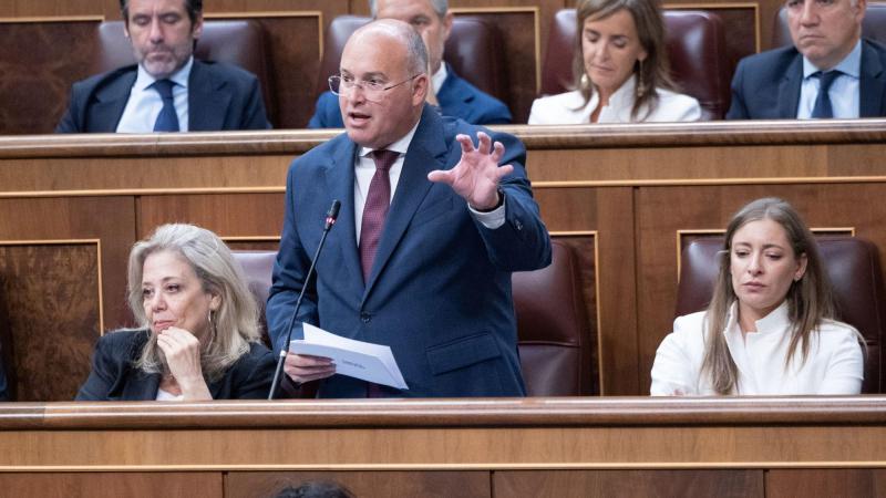 El secretario general del PP, Miguel Tellado. EP.