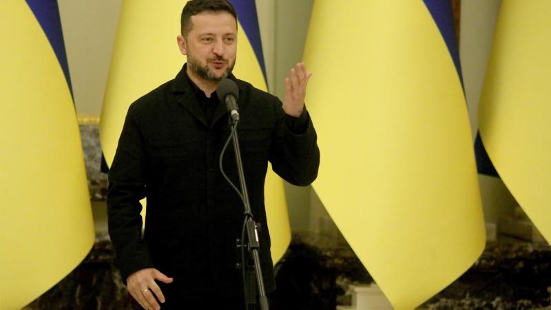 El presidente ucraniano, Volodimir Zelenski. EP