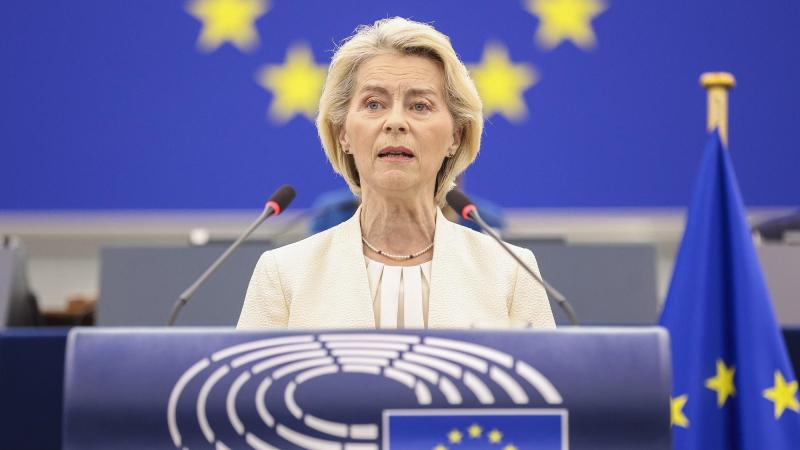 La presidenta de la Comisión Europea, Ursula von der Leyen. EP