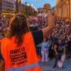 Manifestación por la vivienda convocada por el Sindicato de Inquilinas en Zaragoza