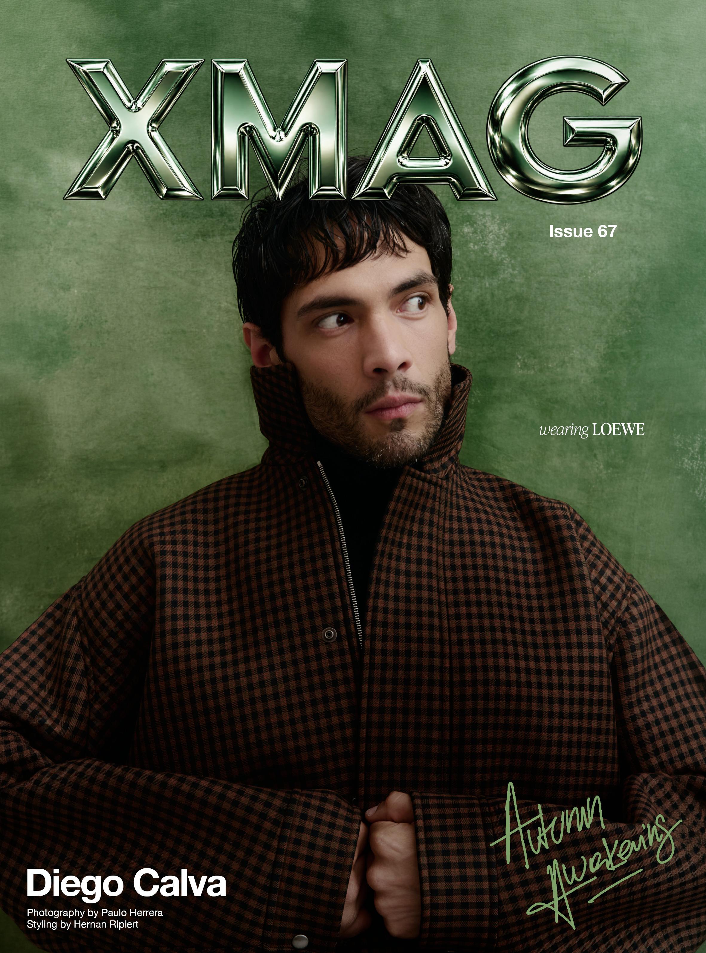 Diego Calva para Xmag por Paulo Herrera (LOEWE x Hernan Ripiert)