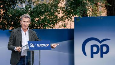 El presidente del Partido Popular (PP), Alberto Núñez Feijóo. EP.