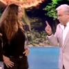 Las Azúcar Moreno y Jorge Javier Vázquez en 'Supervivientes'. MEDIASET ESPAÑA