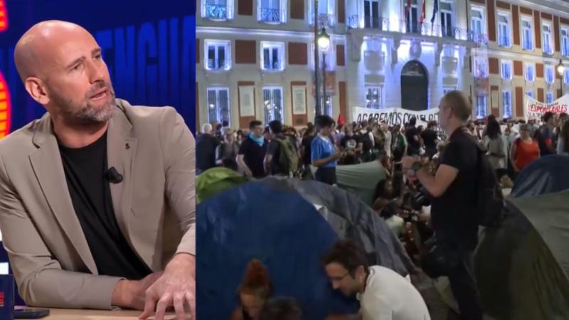 Gonzalo Miró en 'Malas Lenguas Noche'. RTVE.
