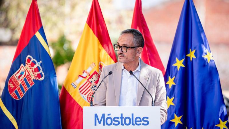 El alcalde de Móstoles (Partido Popular), Manuel Bautista. EP.