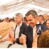 El presidente del Gobierno, Pedro Sánchez, durante una visita a la 63ª edición de la Fiesta del Marisco, a 1 de octubre de 2026, O Grove, Pontevedra, Galicia (España). Elena Fernández / Europa Press