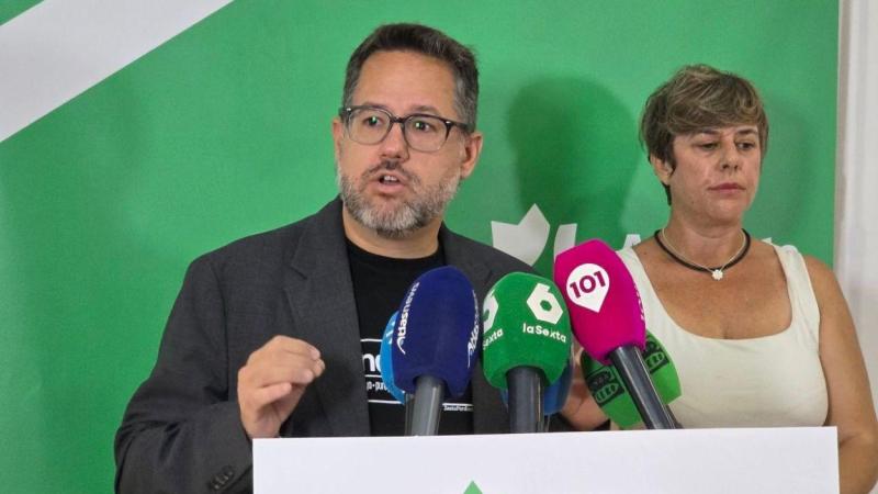 Portavoz de Adelante Andalucía, José Ignacio García