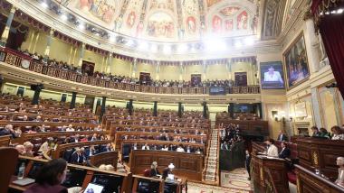 Hemiciclo del Congreso de los Diputados. EP.