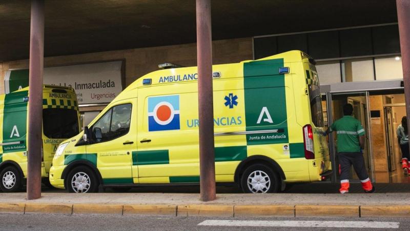 Imagen de archivo de una ambulancia. EP