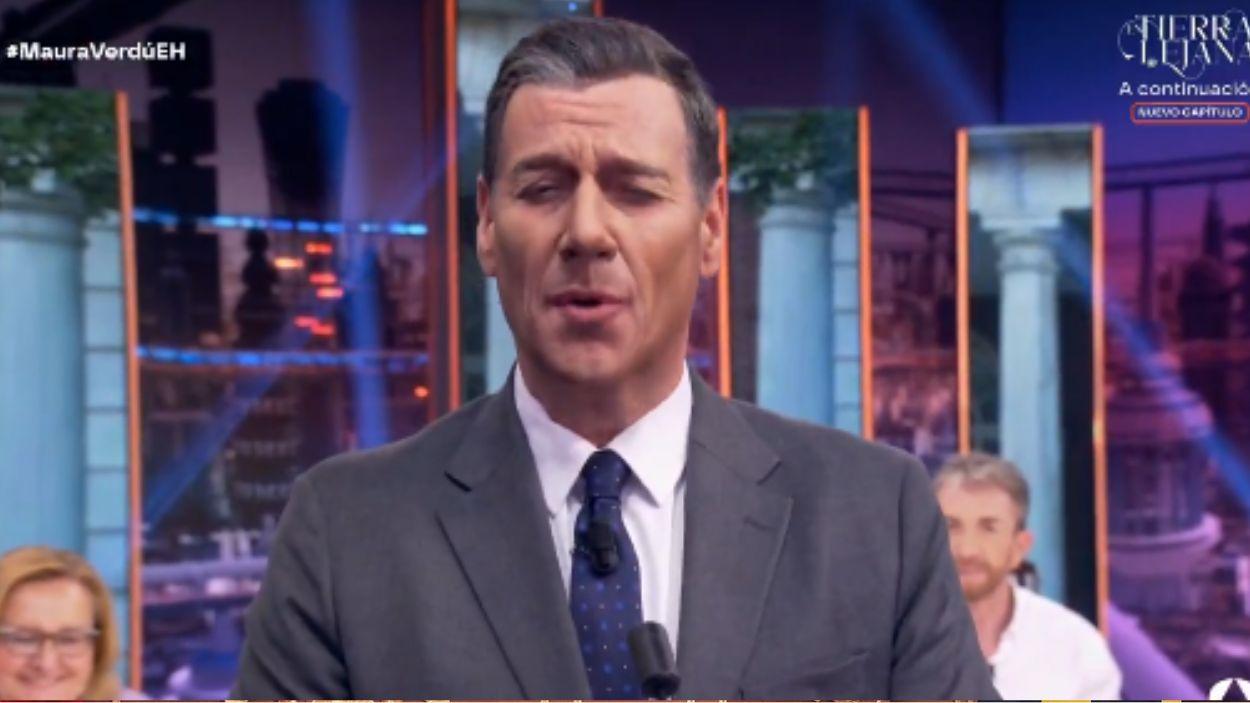 Carlos Latre parodia a Pedro Sánchez. Atresmedia