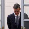 El presidente del Gobierno, Pedro Sánchez, en el Palacio de La Moncloa. EP