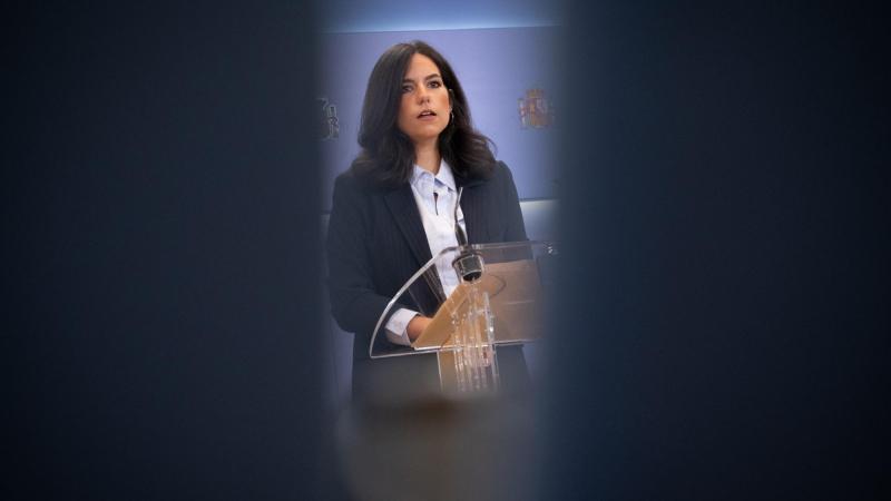 La portavoz de Vox en el Congreso de los Diputados, Pepa Millán. EP