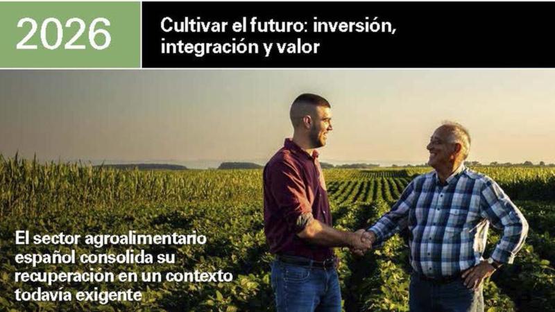 Portada del informe sectorial Agroalimentario. CAIXABANK