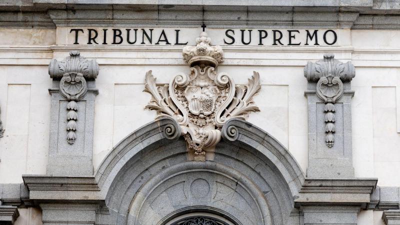 Fachada del Tribunal Supremo. EP.