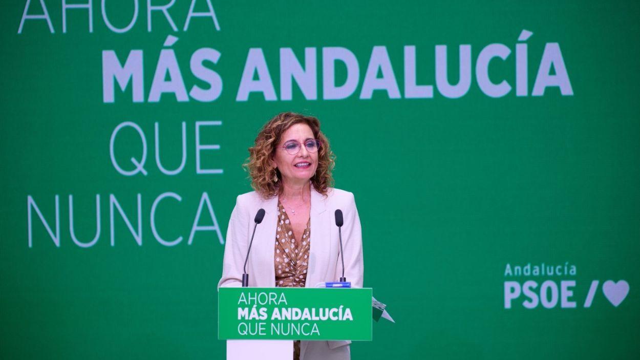 La secretaria general del PSOE-A, María Jesús Montero / Salva Castizo