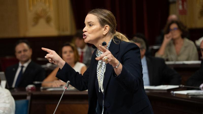 La presidenta del Govern de Baleares, Marga Prohens. EP.