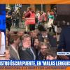 El ministro de Transportes y Movilidad Sostenible, Óscar Puente, en 'Malas Lenguas'. RTVE.
