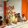 Ejecutiva de Compromís ante la convocatoria anticipada de elecciones. EP.