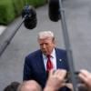 El presidente de los Estados Unidos, Donald Trump, habla con los medios. EP/Archivo.