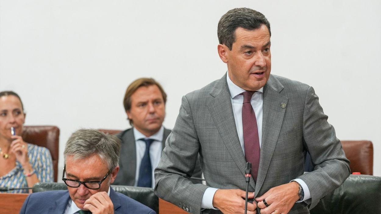 Presidente de la Junta de Andalucía, Moreno Bonilla / EP