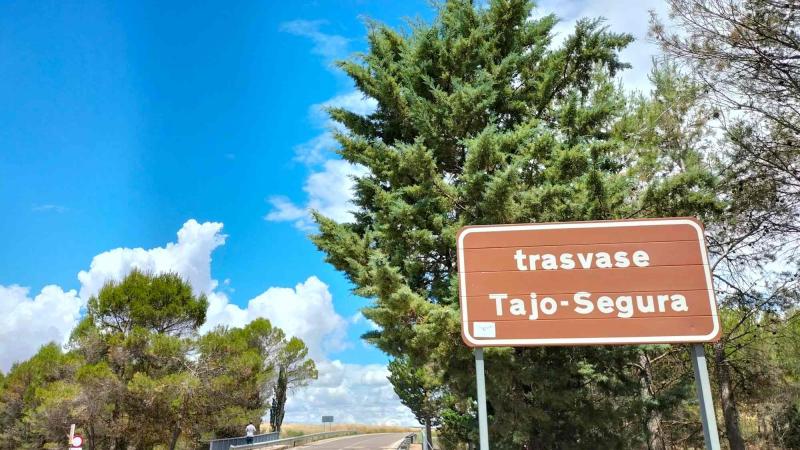 Tramo del trasvase Tajo-Segura a su paso por Castilla-La Mancha. EP.