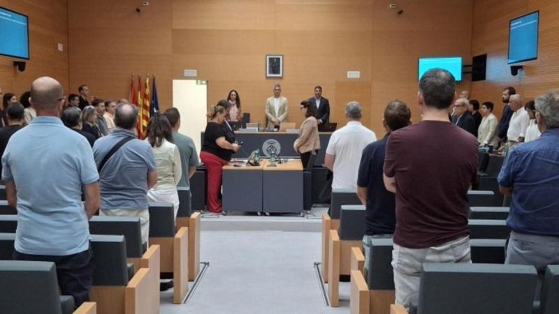 Salón de plenos del Ayuntamiento de L'Hospitalet