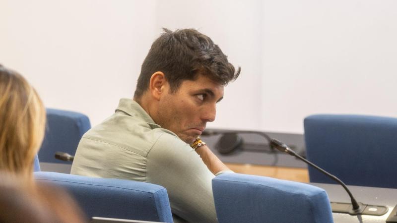 Vito Quiles durante una rueda de prensa