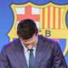 Lionel "Leo" Messi asiste a su rueda de prensa para hablar sobre su salida del FC Barcelona en el estadio Camp Nou el 8 de agosto de 2021, en Barcelona, España. EP/Archivo.