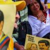 Simpatizantes del régimen de Nicolás Maduro en una manifestación contra su detención judicial. EP.