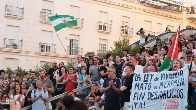 Concentración en la Plaza de la Encarnación, Sevilla