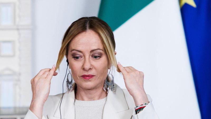 La primera ministra de Italia, Giorgia Meloni. EP/Archivo.