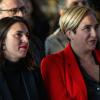 La exministra y eurodiputada de Podemos, Irene Montero, y la exalcaldesa de Barcelona, Ada Colau. Archivo EP