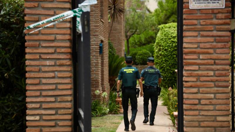 Imagen de archivo de dos agentes de la Guardia Civil. EP.