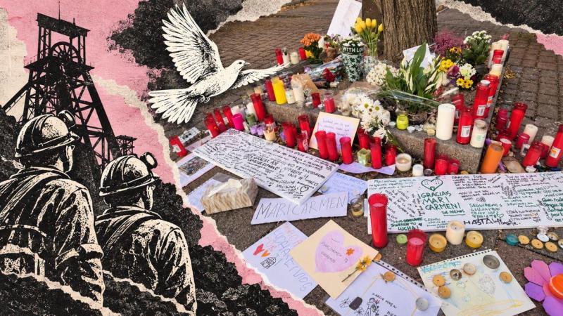 Las canciones que han despedido a Maricarmen: del himno minero a Txoria txori frente a su casa