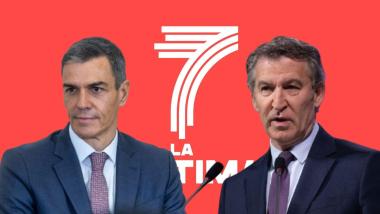 Pedro Sánchez y Alberto Núñez Feijóo. EP
