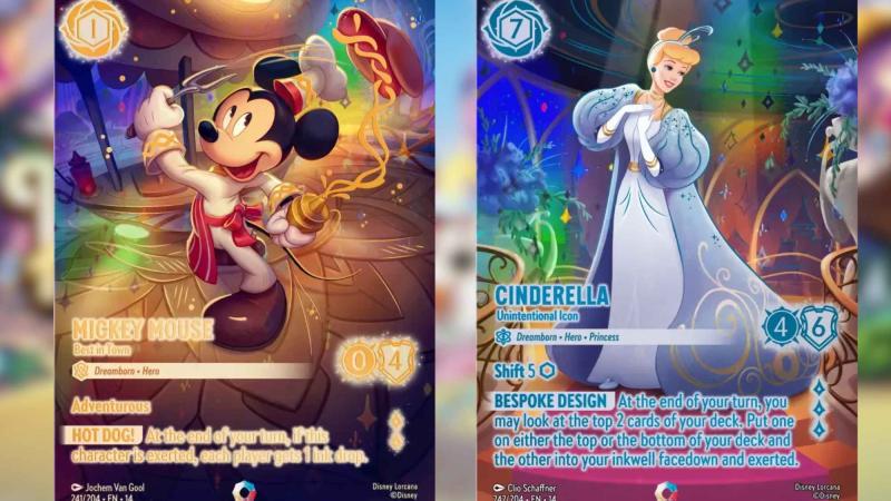 Cartas icónicas de Disney Lorcana Hyperia City Cartas icónicas de Disney Lorcana Hyperia City