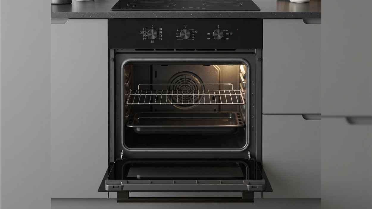Este horno multifunción de Corberó tiene 8 programas, cocción al vapor y limpieza fácil para el día a día