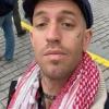 Imagende archivo del activista propalestino James 'Fergie' Cox Chambers.