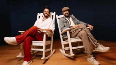 Manny Cruz y Juan Luis Guerra