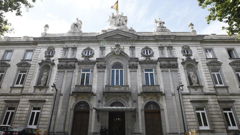 Fachada del Tribunal Supremo. EP