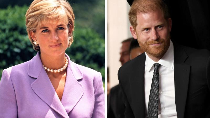 El príncipe Harry y Diana de Gales, cuya muerte marcó durante años la relación del duque de Sussex con el duelo, la culpa y la felicidad