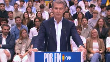 El líder del PP, Alberto Núñez Feijóo. EP