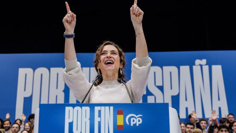La presidenta de la Comunidad de Madrid, Isabel Díaz Ayuso. EP.