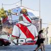 Grafitti frente al Estadio de Vallecas. EP.