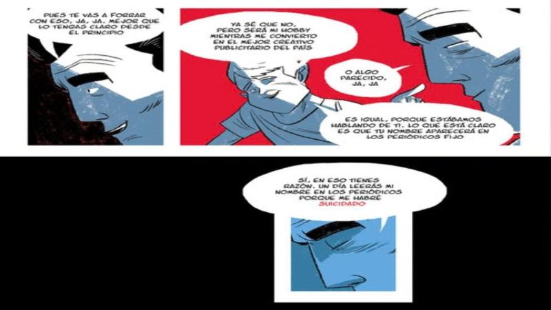 Secuencia del cómic 'Son cuatro días', de Joan S. Luna y Jordi Pastor.