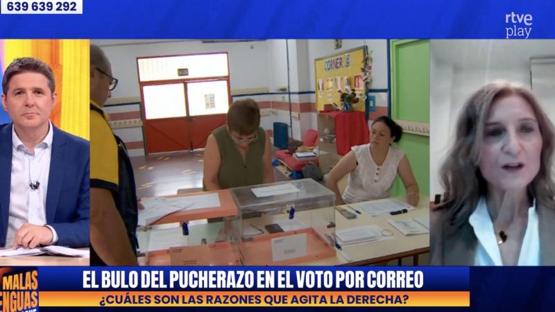 Olga García, directora de Operaciones de Correos. Malas Lenguas.