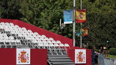 Preparativos del Desfile Militar del 12 de Octubre en Madrid. EP