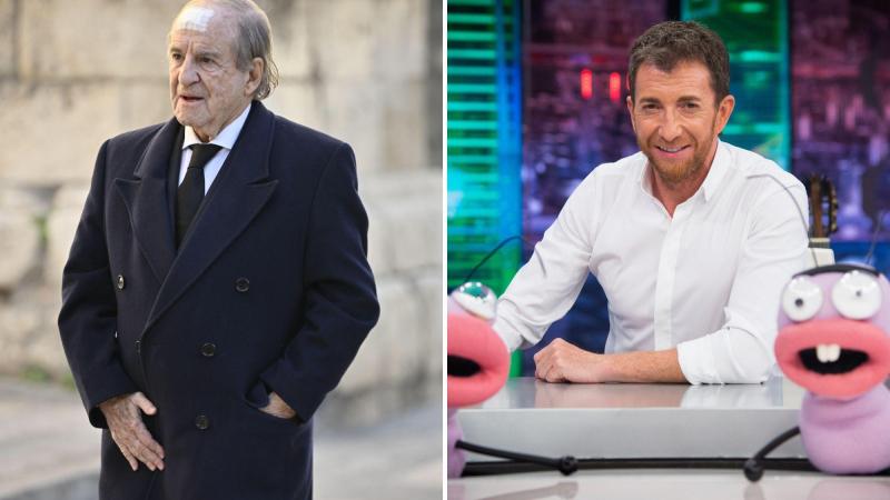 El periodista José María García y Pablo Motos. EP.
